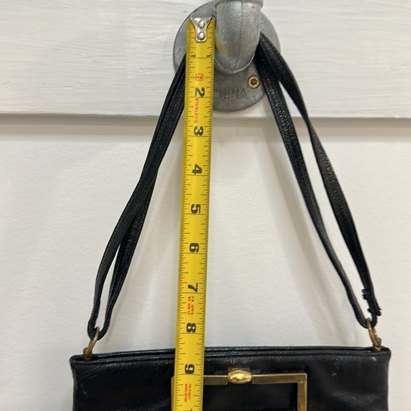 VINTAGE black purse Triangle New York - Picture 12 of 12
